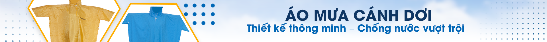 Áo mưa cánh dơi — Áo mưa TÂM NGÂN